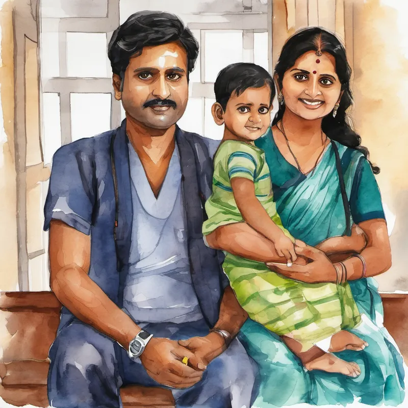 Two years passed, and life had started to slowly heal their wounds. However, fate decided to test them again when Rajeev experienced a sudden heart attack. His children were aware of the pain their mother had endured, and they couldn't bear to lose their father. Without any delay, Mohit and Minti rushed Rajeev to the hospital, determined to provide the care and support he needed. Doctors and nurses worked tirelessly, and with their expertise and their children's determination, Rajeev's treatment was successful.