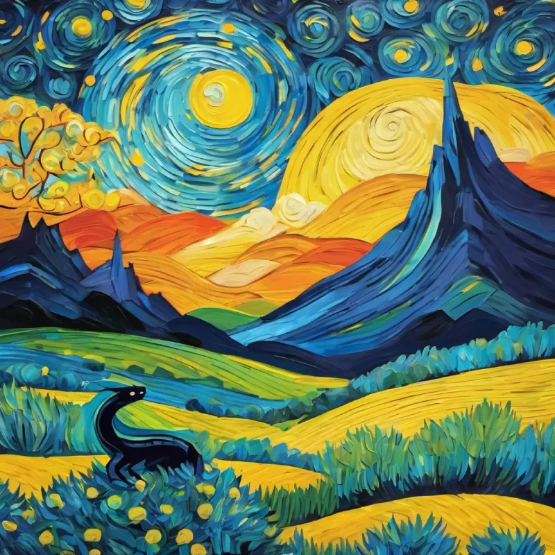 Introduce Drake the dragon, flying in a sunny valley.