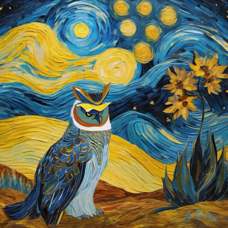 Drake searches and finds a wise owl.