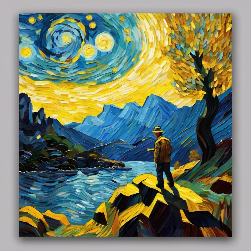 Drake discovers a cave with floating words.