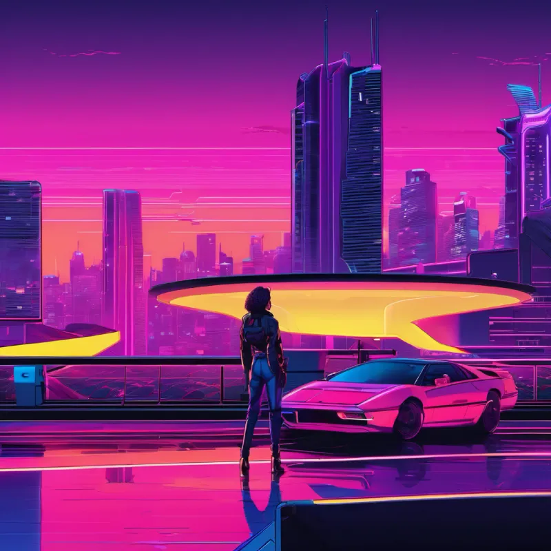 Setting the scene of a tranquil city with hidden dangers, introducing Alexis's power.