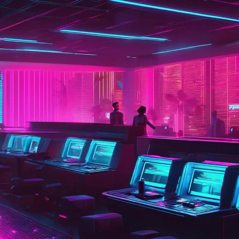 Inside the bank, Alexis is causing confusion among the robbers.