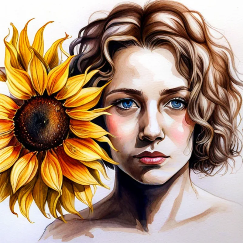 Borboleta alegre e colorida com asas brilhantes triste por não encontrar girassóis