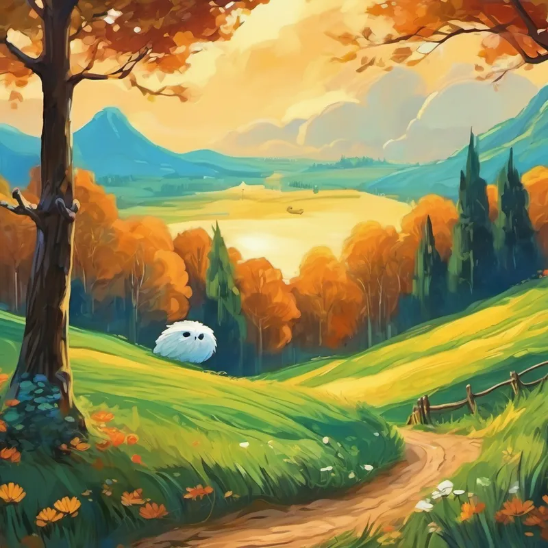 Und so lebte Linus, die kleine abenteuerlustige Eule, glücklich und zufrieden und erfuhr, dass das größte Abenteuer oft in den Träumen liegt.