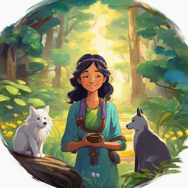 Tully smiled warmly and replied, "You're welcome, Elara. Remember, mindfulness is a lifelong journey. Keep practicing, and it will always guide you. Now, spread the knowledge you have gained and share it with others." Elara nodded with gratitude, knowing she had been given a precious gift. From that day forward, she would always approach her adventures with a calm and attentive spirit, spreading mindfulness to all the animals she met.