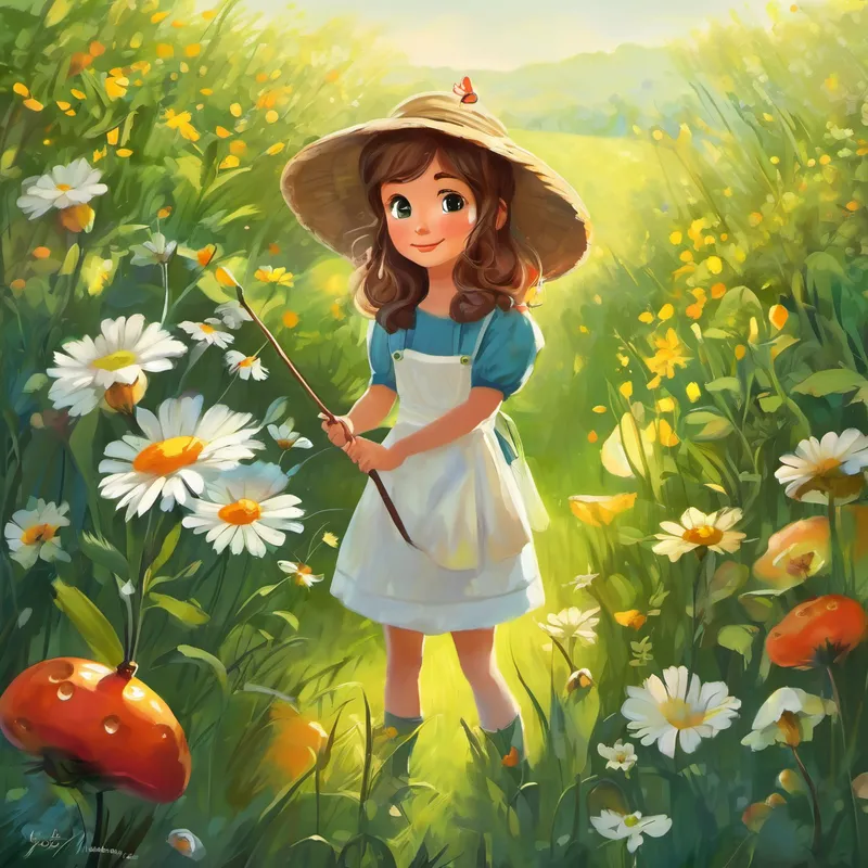 Il était une fois une petite fourmi appelée Félicie. Félicie vivait dans une belle prairie entourée de fleurs colorées et de petites créatures. Mais contrairement aux autres fourmis de la prairie, Félicie ne se concentrait pas beaucoup sur le travail. Pendant que les autres fourmis construisaient des tunnels et récoltaient de la nourriture pour survivre à l'hiver, Félicie préférait simplement regarder le vent souffler dans les herbes hautes. Elle aimait se promener et rêver de toutes les aventures qu'elle pourrait avoir si elle n'avait pas à travailler.