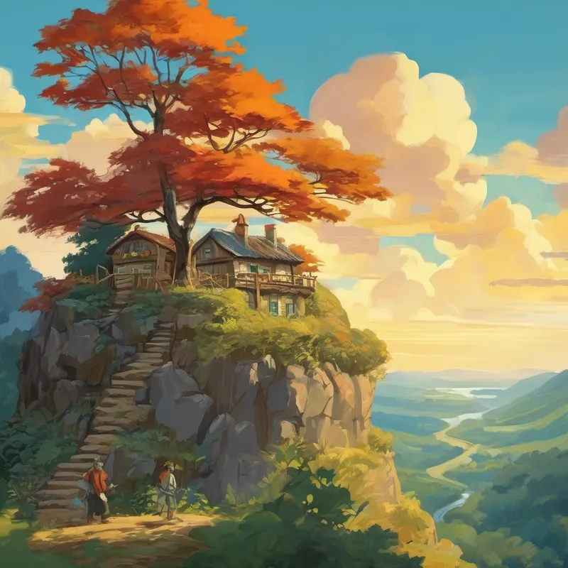 "Grâce à leur dévouement et à leurs efforts, la Tribu Joyeuse devint à son tour une tribu prospère. Ils réalisèrent que le travail n'était pas seulement une corvée, mais une opportunité d'accomplissement personnel et de contribution à la communauté." Félicie écoutait attentivement, absorbant chaque mot de l'histoire de Victorine. Elle commença à comprendre l'importance du travail et décida de changer ses habitudes.