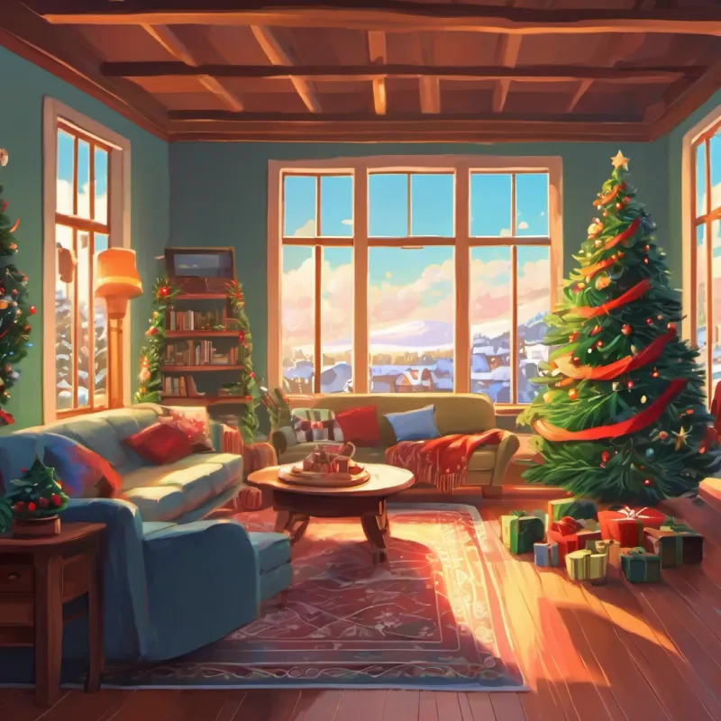 Introduces Libi and her home at the hill's base.