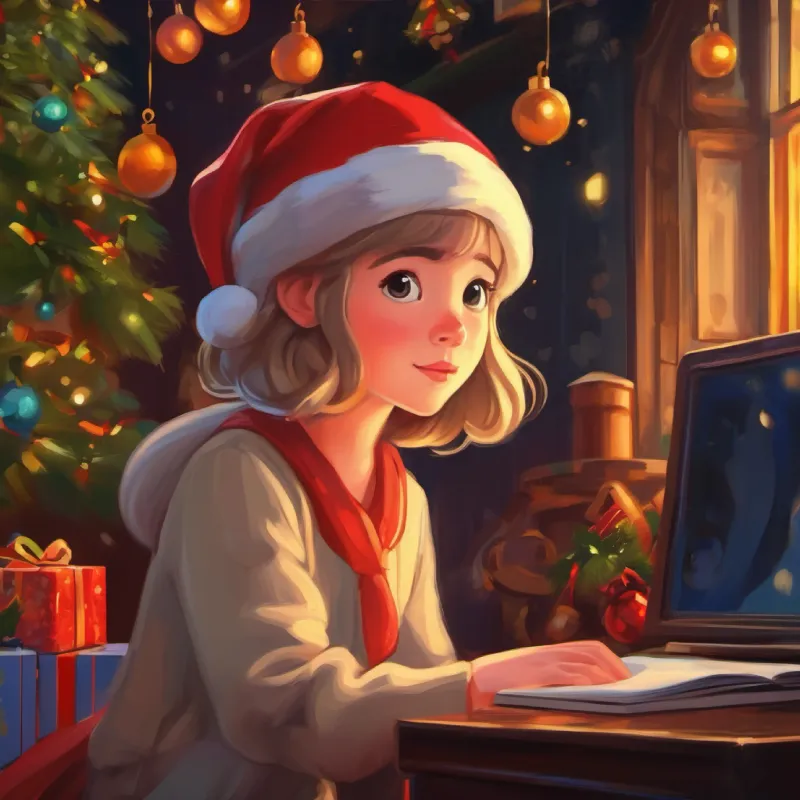 Libi hears a mysterious sound, feels curious.