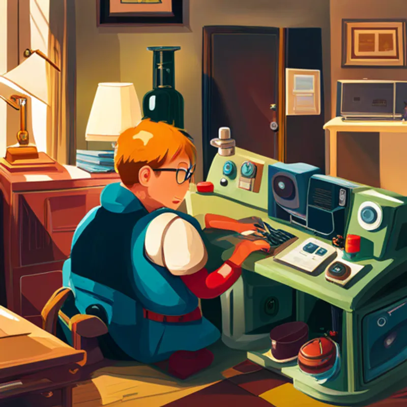 Alex's newfound passion for technology