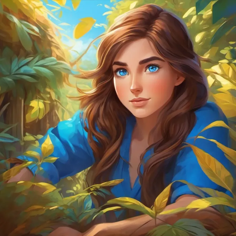 Bright blue eyes, brown hair, curious nature learns about a powerful hidden treasure and feels driven to uncover its secrets.