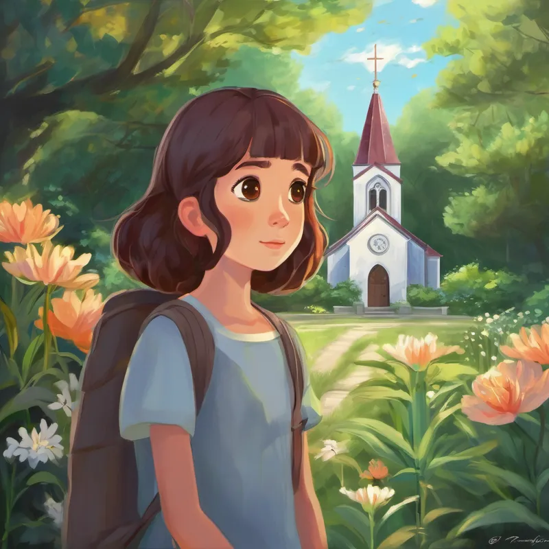 Outside of school, Lily faced further struggles. Her parents, who had always been her source of strength, were finding it difficult to adjust to the new environment. Seeing her parents' sadness added to her burdens, and she desperately wished she could do something to ease their worries. One evening, as Lily was feeling overwhelmed and lost, she stumbled upon a small church in her neighborhood. Intrigued, she decided to go inside and give it a chance. It was there that she discovered the solace of spirituality. The church became her sanctuary, offering a safe space where she could reflect and find peace.