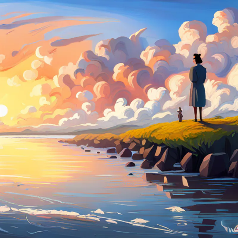 Criatura controlando el viento y las corrientes de aire