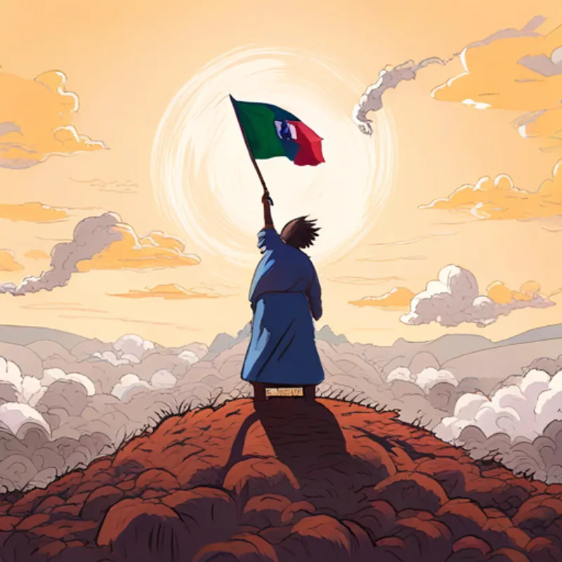 Criatura enseñando libertad y poder de elección