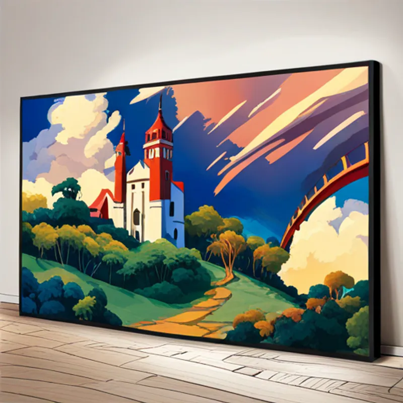 El místico encuentra la creatividad y la alegría en el arte