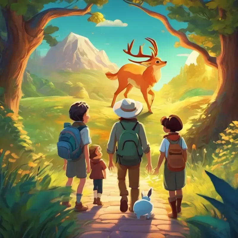 The friends discover their mission and vow to help the magical creatures.