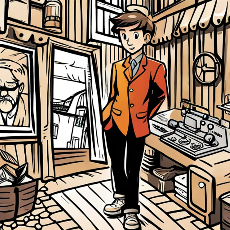 Jack with a determined look, searching for more hidden paths