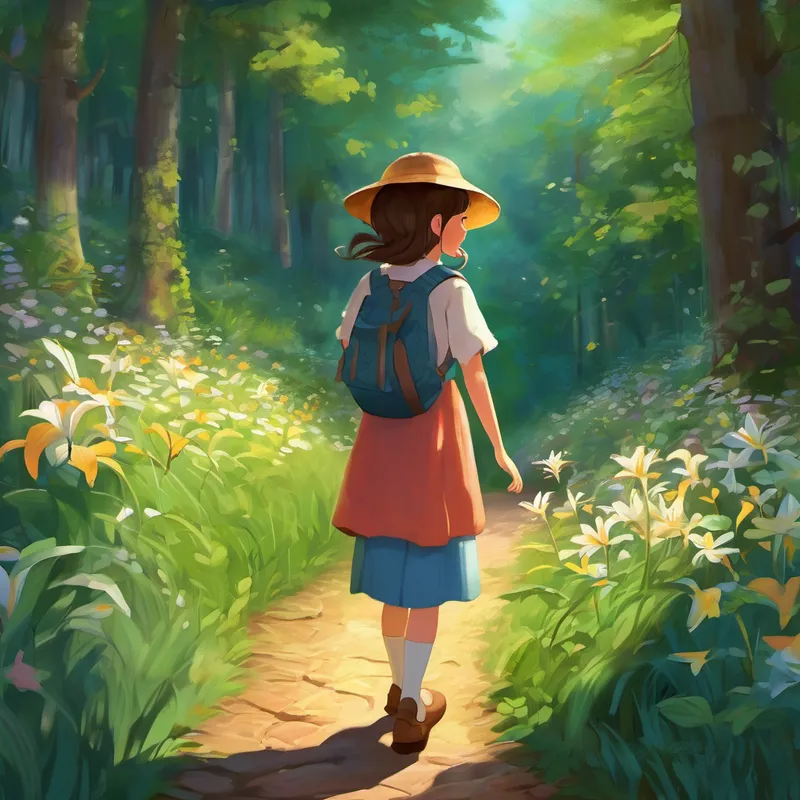 As she slowly made her way back home, Lily carried those stories with her, their magic eternally etched in her heart. From that day forward, Lily shared those stories with others, spreading joy, courage, and kindness throughout the village. And every time she stepped into the enchanted forest, she whispered a promise to keep its secrets safe, forever grateful for the magical tales it revealed. And so, dear little one, every time you gaze into the woods, remember Lily's story, and perhaps one day, you too will discover your very own enchanted forest waiting to share its secrets with you.