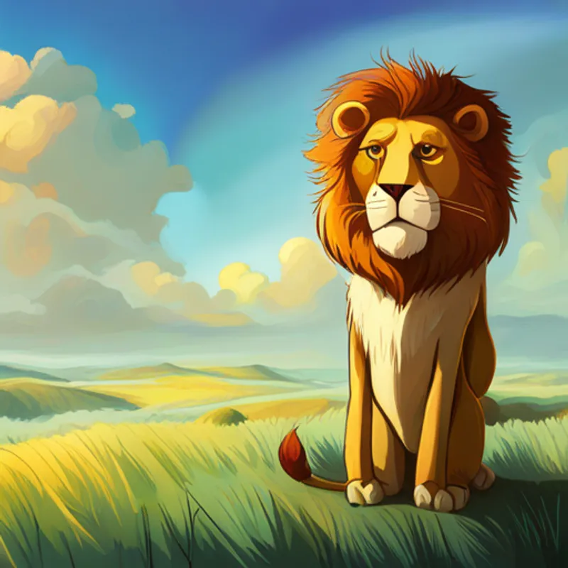 Lion walks away with empty stomach, disappointed