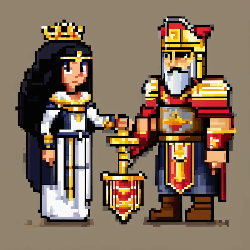 Next, Lily met Benjamin, a brave knight who fought in medieval battles to protect his kingdom. He represented the letter B. Curious to discover more, Lily continued on her journey and met Cleopatra, a wise Egyptian queen who possessed beauty and intelligence beyond measure. She was represented by the letter C.