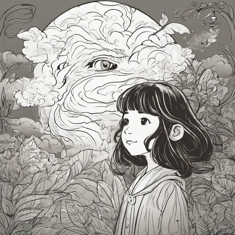 Lily smiled and nodded. She was determined to prove her worth. The dragon then asked, "I can fly without wings, cry without eyes. Wherever I go, darkness follows me. What am I?" Lily pondered for a moment, her mind racing to solve the riddle. Suddenly, a light bulb lit up in her head, and she exclaimed, "A cloud!"