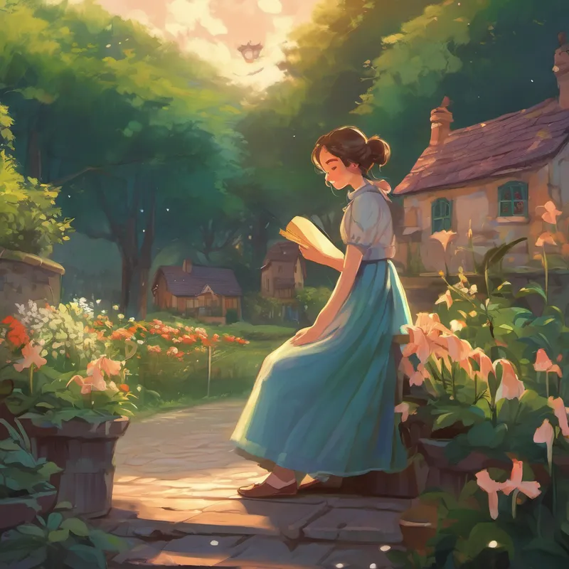 Once upon a time, in a small and cozy town, there lived a kind-hearted woman named Lily. Lily was very loving and caring, but as she grew older, something peculiar started happening to her. You see, dear friends, Lily felt an emptiness in her heart that she couldn't quite understand. As the years went by, Lily's loneliness grew, and she longed for a partner to share her life with. However, every time she thought she had found her true love, something strange would occur. You see, dear reader, each person Lily believed was her husband turned out to be a mere illusion—a figment of her imagination.