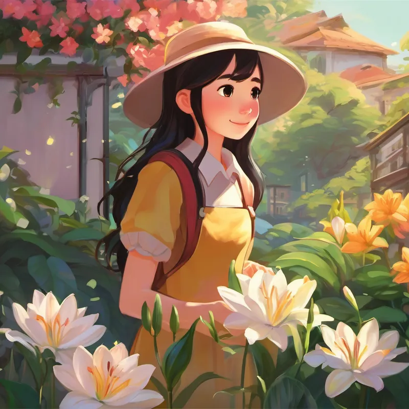 Lily continued to love and care for others, nurturing the friendships around her with kindness. She became a beacon of joy, spreading her warmth throughout the town, and eventually, found solace in her own heart. From that day forward, Lily discovered the true meaning of love. It wasn't about having a husband or chasing fleeting illusions, but about finding the love within herself and sharing it with the world.