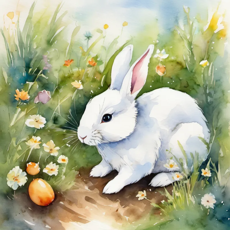 Once upon a time, in a beautiful meadow, there lived a little white bunny named Conejito Blanco. Conejito Blanco loved hopping around and exploring his magical surroundings. He had the softest fur, which sparkled like freshly fallen snow. One sunny morning, Conejito Blanco woke up with excitement in his little heart. It was his birthday, and he couldn't wait to celebrate with all his woodland friends. He hopped over to his cozy burrow, where he found a surprise waiting for him. It was a mysterious note, tied with a satin ribbon.