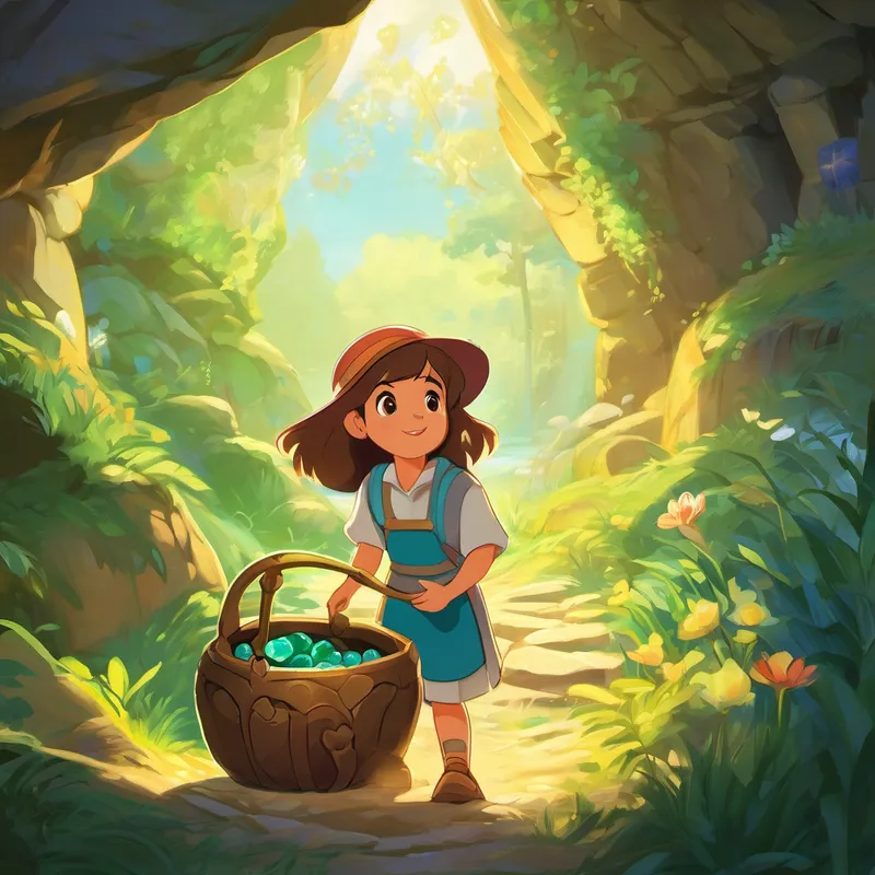 One sunny day, as Ember was out exploring, she stumbled upon a sparkling treasure hidden in a hidden nook. But to her surprise, it wasn't just any ordinary treasure – it was a magical stone that had the power to grant wishes. Excited and eager to share her newfound treasure with others, Ember flew back to her cave, ready to tell all her friends about the magic stone. But as she reached the cave, she realized that she didn't really have any friends to share her excitement with. Ember felt her heart sink, her lonely feelings growing stronger.
