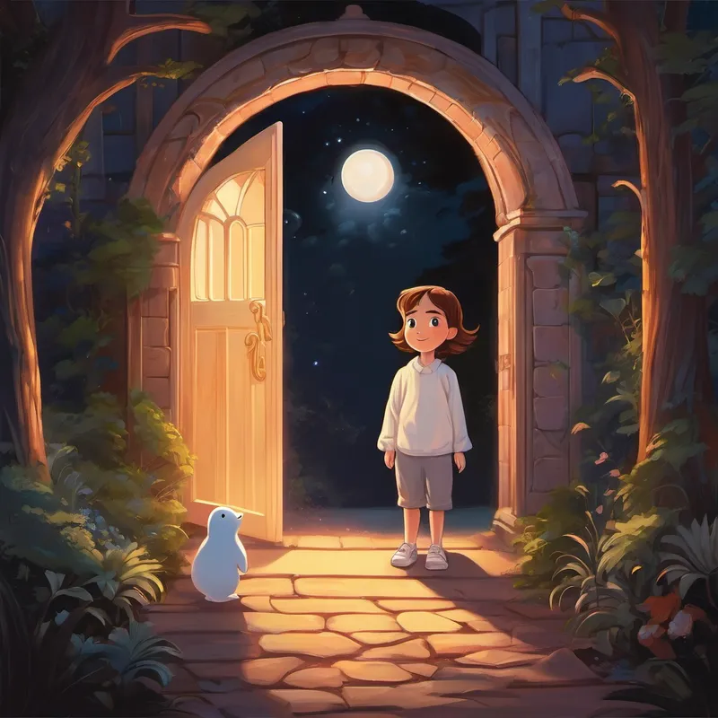 Casper hesitated, unsure about facing his fears. But something in Melody's eyes gave him reassurance, so he mustered enough courage to finally nod. Melody winked and waved her hand, causing a magical portal to appear in front of them. Stepping through the portal, Casper found himself in a suburban neighborhood, standing outside the house of a curious teenage girl named Lily. She had always been fascinated by the supernatural world and yearned for an encounter with a real ghost. Little did she know that her dream was about to come true.