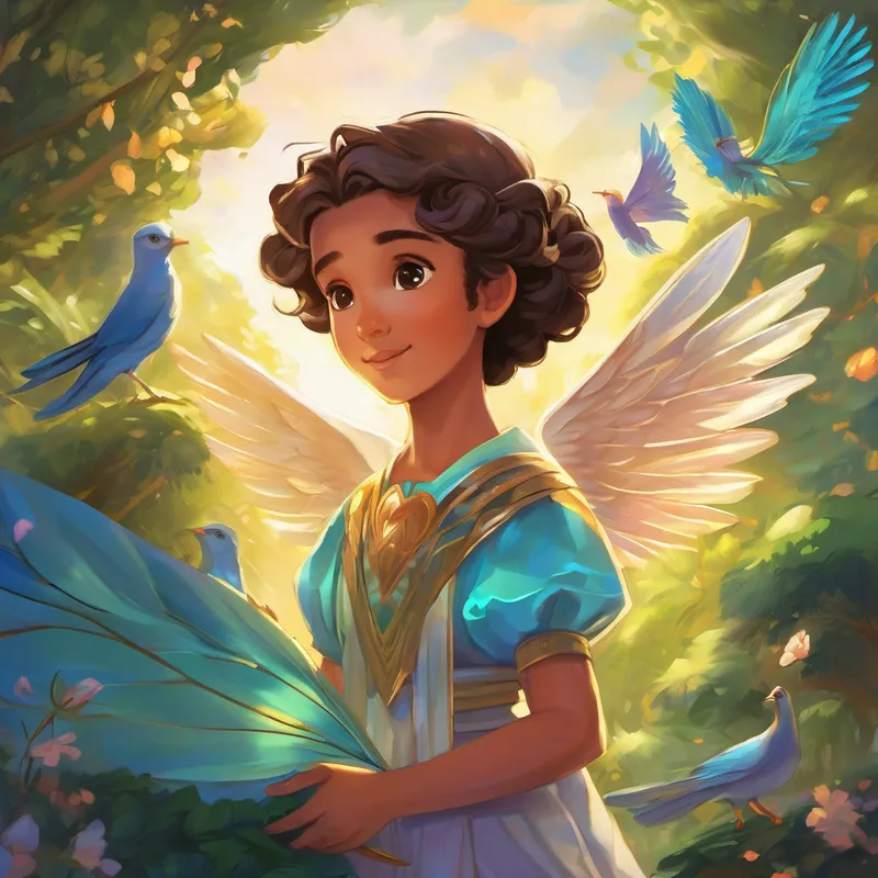 Lumina fluttered her wings gracefully and began her enchanting story. "Once, in the land of Triumphia, there was a young prince named Zephyr. He possessed an unwavering determination and a heart full of compassion. Zephyr understood that success wasn't just about achievements, but also about making a positive impact on the world around him." Zephyr yearned to uplift his kingdom and the lives of its people. Guided by his passion and inner drive, he explored various areas of knowledge, including art, science, and philosophy. He had a thirst for knowledge and was never afraid to ask questions or seek mentorship from wise individuals.