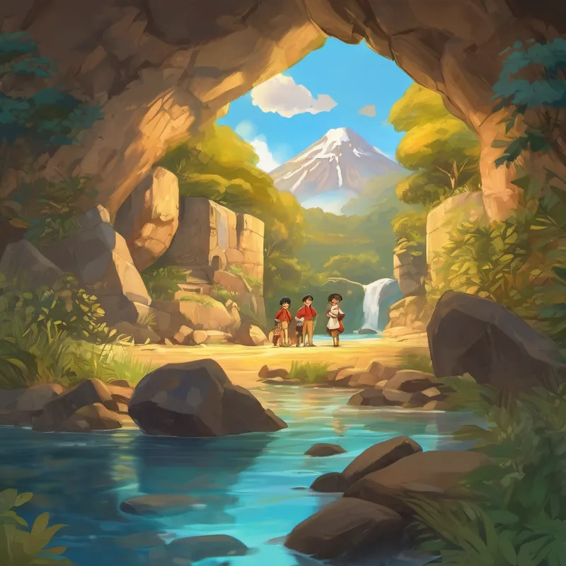 As the sun began to set, casting a golden glow on the horizon, the siblings stumbled upon a hidden cave. They bravely entered and found themselves surrounded by countless shining, ancient artifacts. It was the treasure trove of their ancestors! The children uncovered old letters, photographs, and recipes, getting to know their ancestors and fueling their hunger to discover more about their heritage. With their newfound knowledge and a heart full of love for their Guatemalan and Puerto Rican roots, Luca, Rocco, and Bella returned home. They invited their Oakville community to join in the celebration of Hispanic Heritage Month, sharing their favorite stories, foods, and traditions.