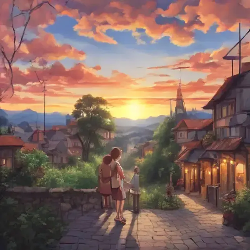 Planning to meet again the next day as the sun sets.