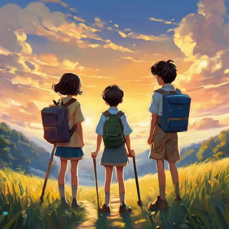 The voice echoed, “I have a hundred legs but cannot walk, I have a long spine but do not talk. What am I?”
The twins looked at each other and smiled. They knew exactly what to do. They grabbed their backpacks and followed the sound of the voice, which led them to the town's library.
Inside the library, an old book lay open on a table. It was titled, “The Puzzling Enigma.” Emma and Ethan read the book and discovered that the riddle they heard was just the beginning of an exciting adventure.