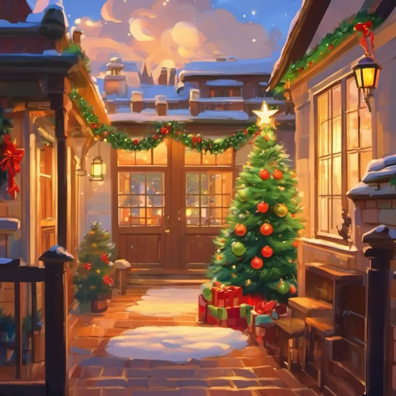 Warm reception by the new neighbor's family.