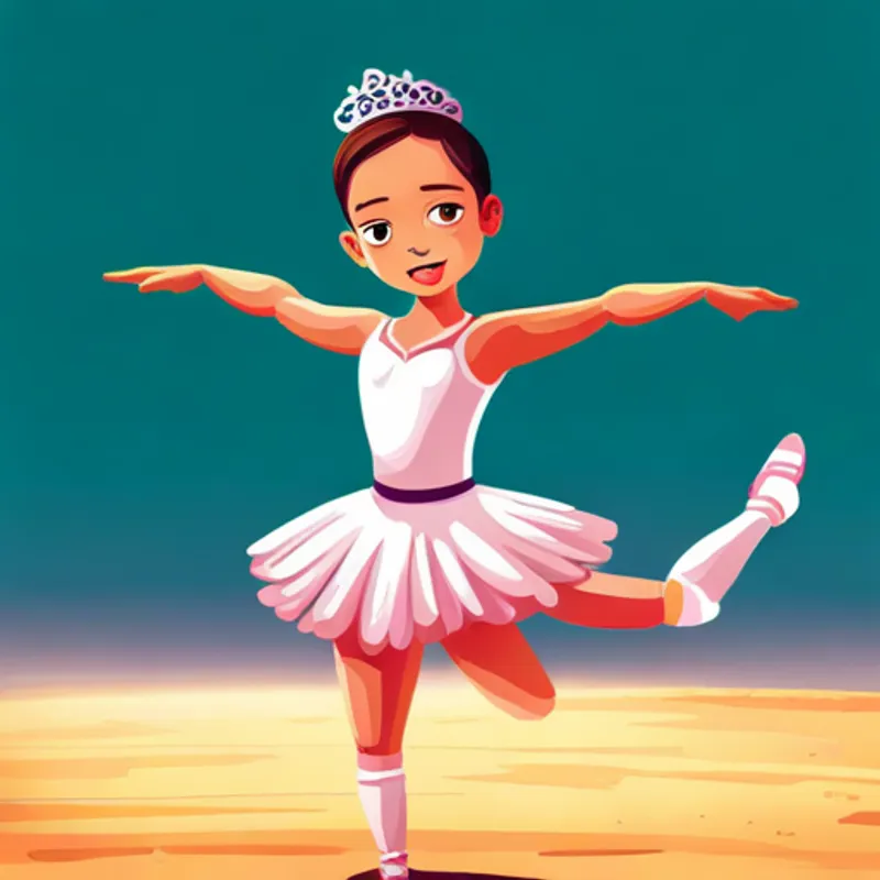 La Pequeña criatura bailarina con alas coloridas y brillantes. bailando enérgicamente mientras la brisa sopla