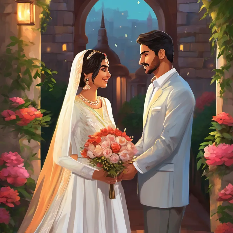They had seen the love Siddika and Sahin shared, the dedication and support they had provided each other from afar, and they realized that true love knows no boundaries. Both families, moved by their unwavering commitment, came together and conceded to Siddika and Sahin's wish. They had decided to embrace their love and celebrate it. And so, with their families' blessings, Siddika and Sahin embarked on a new journey together. They exchanged vows, promising to support and cherish one another forever. Their love story, which had withstood time and distance, was now filled with hope and joy as they walked hand in hand, knowing that their love had conquered all obstacles.