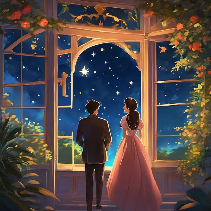 And as they said their goodnights each evening, knowing they were finally together, Siddika and Sahin thanked all the stars in the sky for bringing them back to each other. They knew that their love would continue to grow stronger, lighting up the night sky just like the constellations above. From that day forward, they lived happily ever after, always grateful for the power of their love and the courage to overcome any challenge that came their way. And every time they looked up at the stars, they were reminded of the incredible journey that had led them to their forever together.