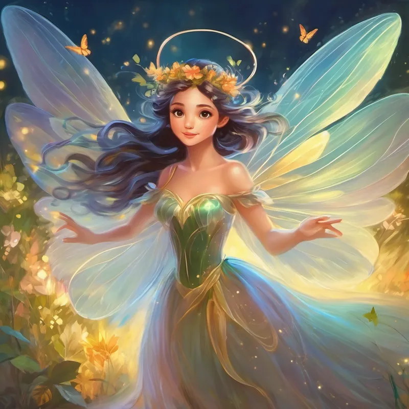 The fairy A fairy with a kind heart, gossamer wings with gossamer wings