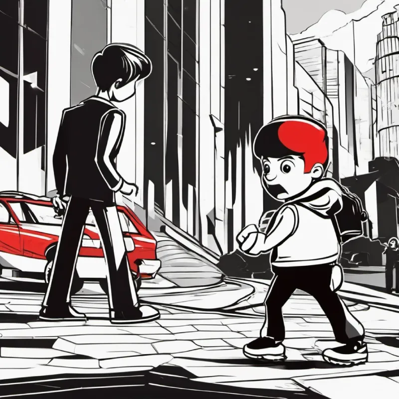 Protagonist decides to approach bullies in a clever way.