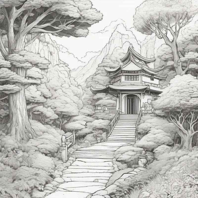 Cold cave, faint light ahead, walking cautiously