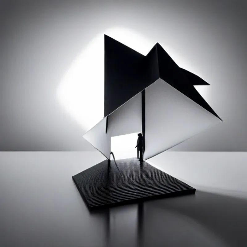 Ghost at home in a spooky house