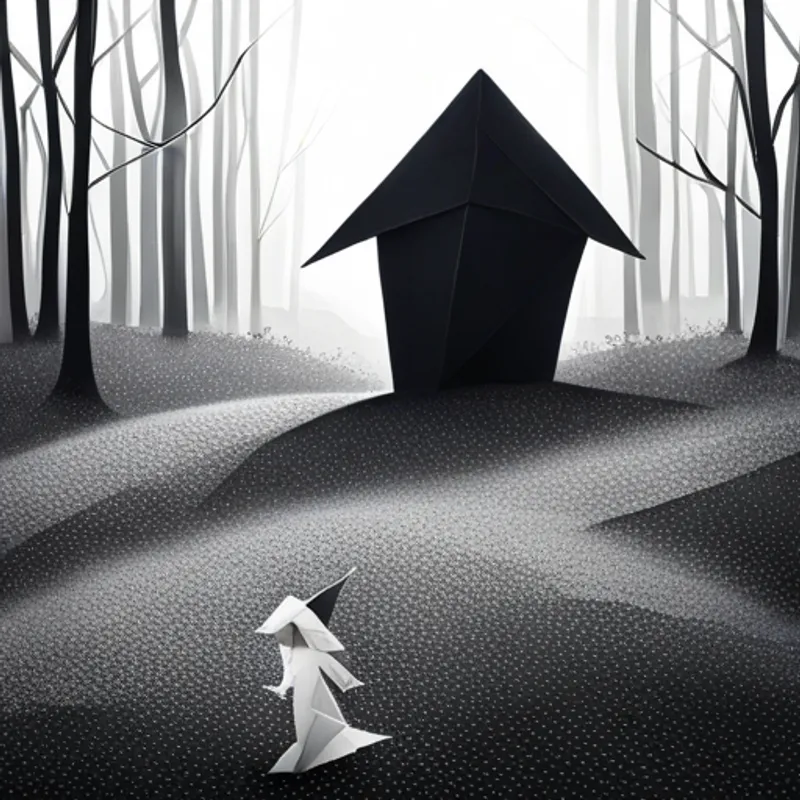 Lily walking near Ghost's house