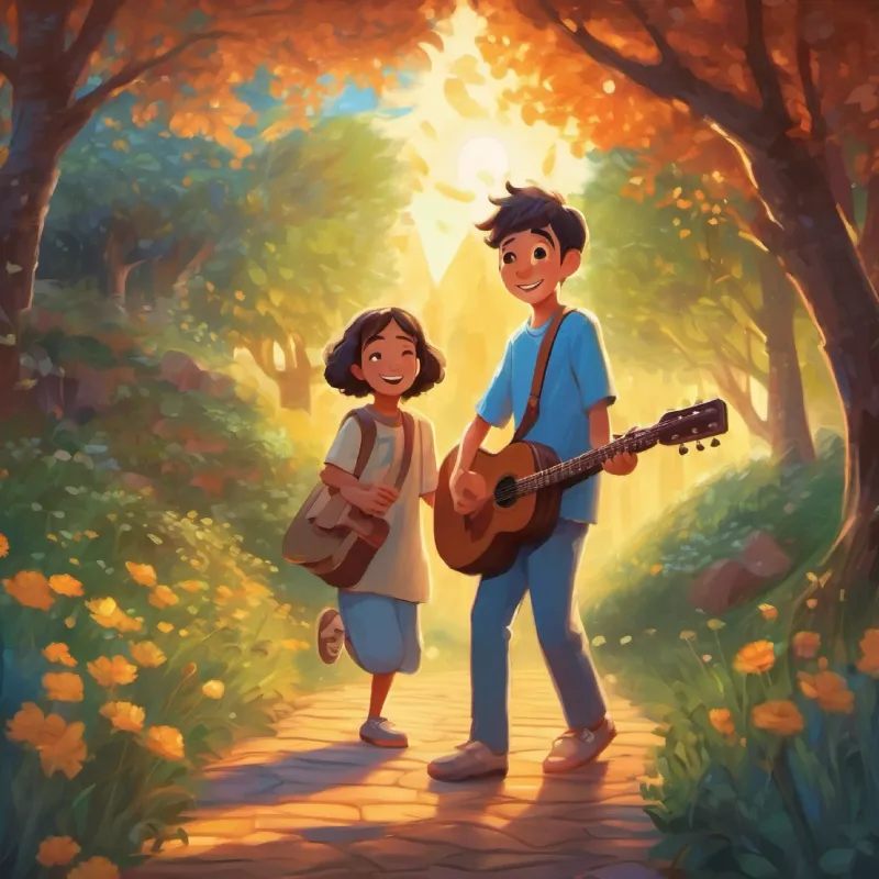 Joe finds happiness in sharing his music personally, becoming a local hero.