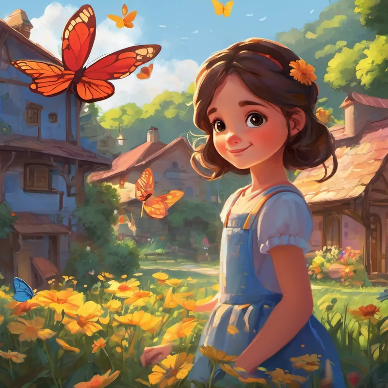 Once upon a time, in a vibrant little town named Sunnyville, lived a little girl named Emily. Emily was a bright and imaginative 8-year-old who loved playing with her friends and exploring the world around her. But she had something that made her different from the other kids – her emotions were extremely strong and sometimes hard to control. Emily's emotions, just like colorful butterflies, would flutter inside her heart. Each butterfly had its own unique color and represented a different emotion. When she was happy, her heart would be filled with dazzling yellow butterflies that danced joyfully. When she was nervous, blue butterflies would flutter around her tummy. And when she was angry, fierce red butterflies would circle around her head.