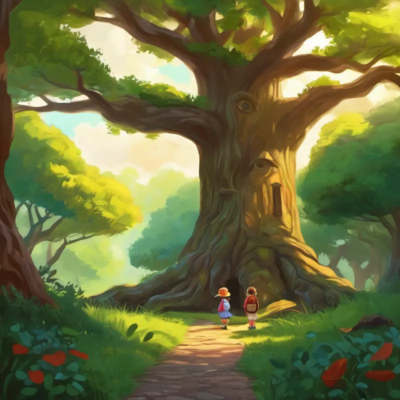 Sometimes, these emotions would become too intense, making it hard for Emily to understand and control them. Her parents noticed this and decided it was time to help her learn about her emotions and how to handle them. So, they introduced her to a wise old friend named Mr. Oakley, who was known for his wisdom and guidance. Mr. Oakley lived deep within the enchanted Oak Forest, where the trees whispered ancient tales and shared their wisdom with anyone who was willing to listen. Emily and her parents ventured into the forest, where they found a tall oak tree with a wise face carved into its trunk – that was Mr. Oakley.