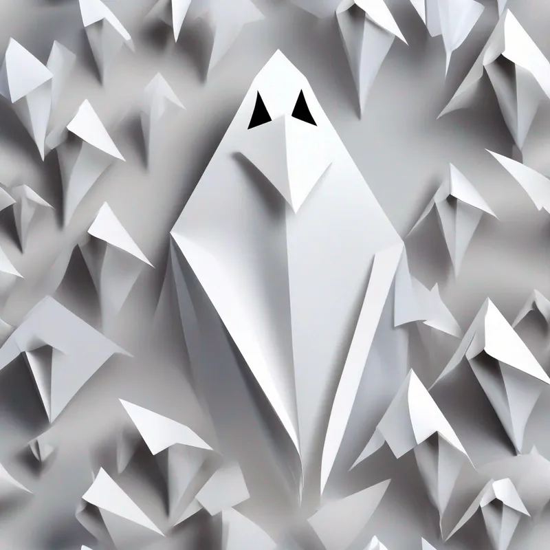 A ghost with a white sheet and mischievous eyes., a mischievous ghost, causing trouble in the village.
