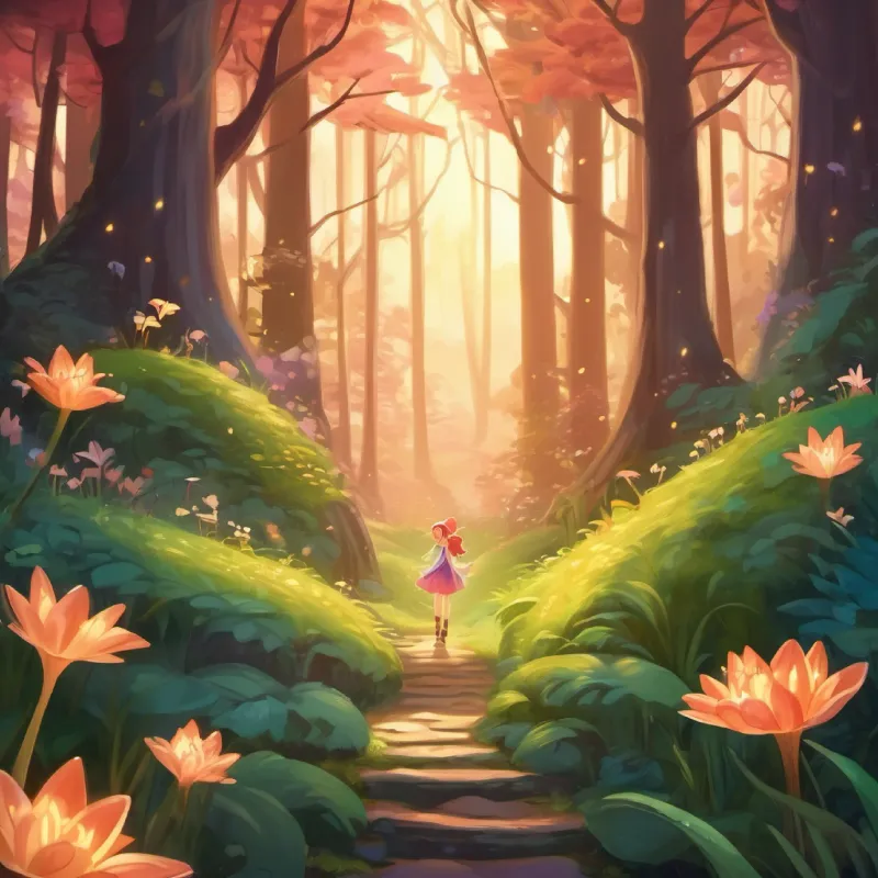 Introduction to Fairy Lily in her magical forest home.