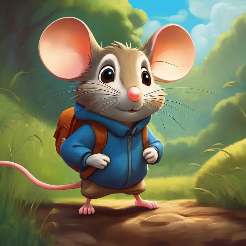 Milo the Mouse arrives looking troubled.