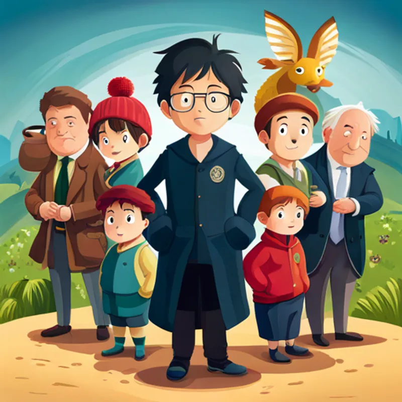 Harry and his friends face magical challenges